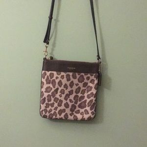 Cheetah Print Coach Messenger purse